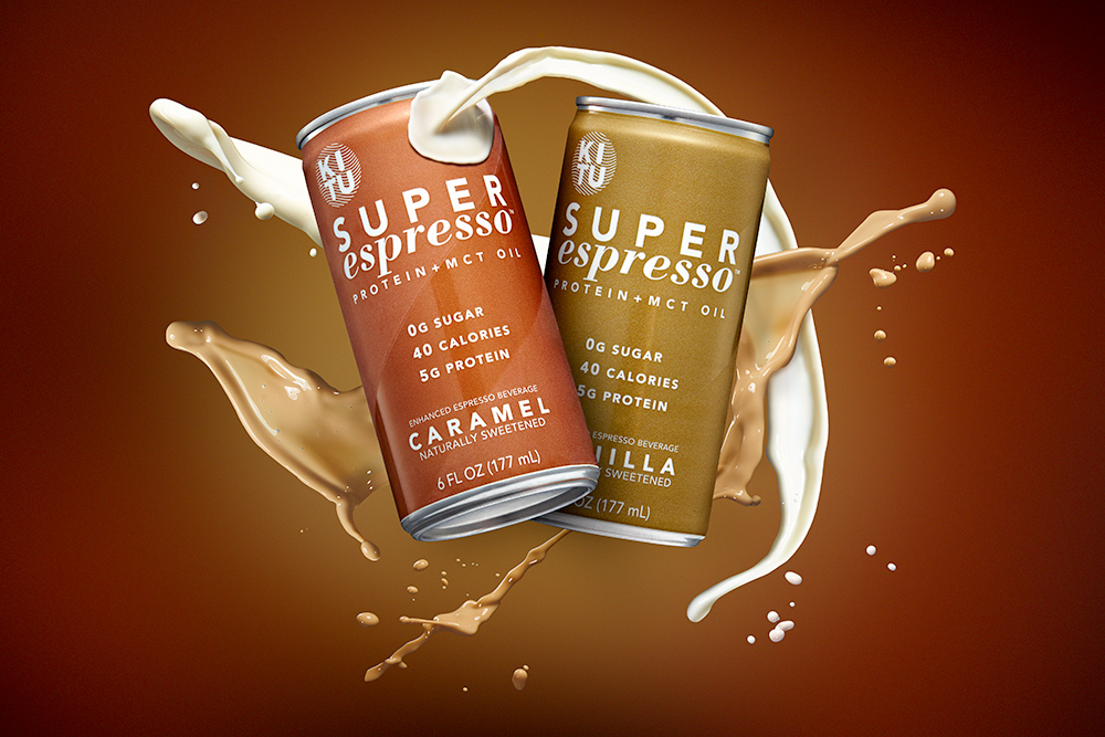 Two Cans of Cold Brew with a Splash