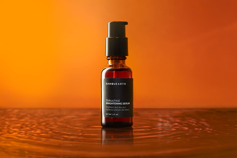 Skin care photography