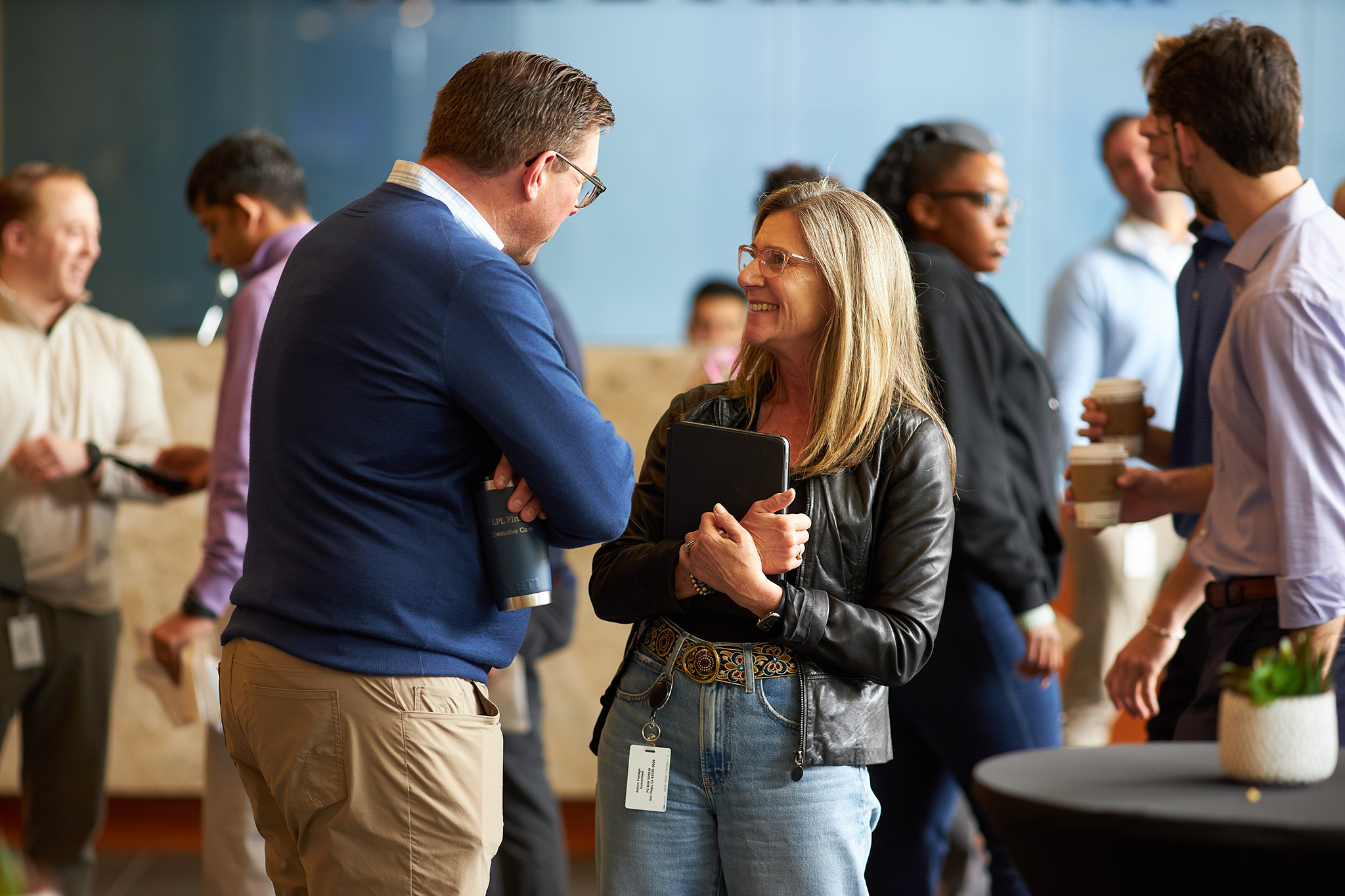 corporate event candid