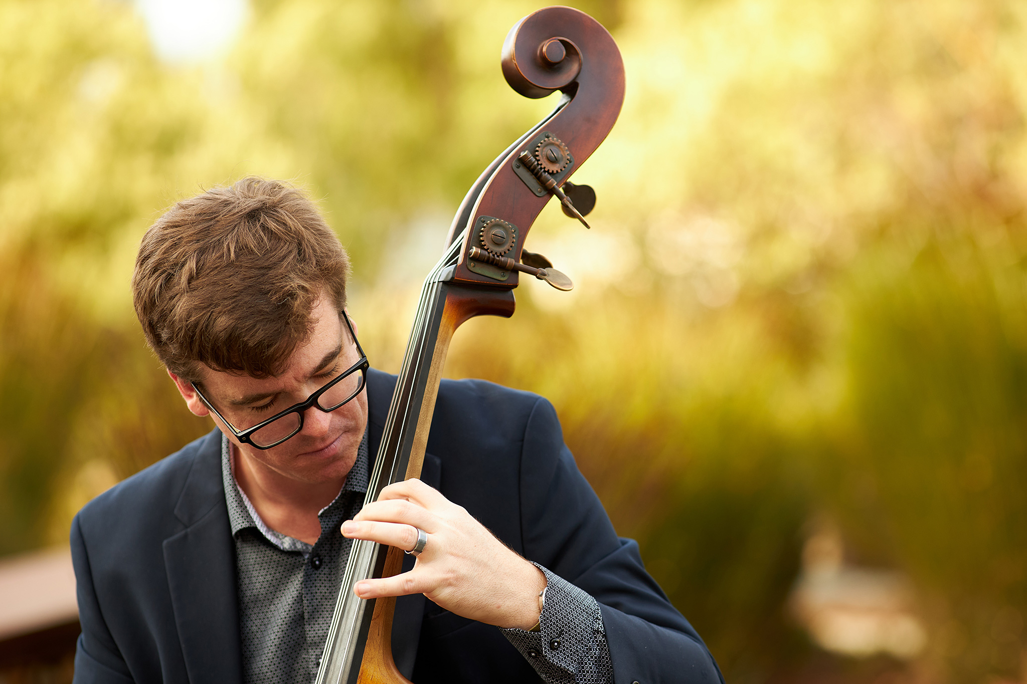 musician at corporate event