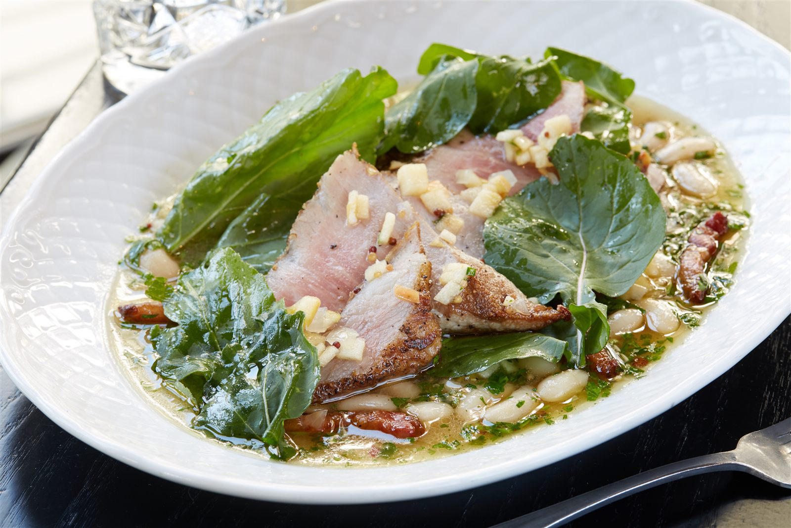 Food photography at Herb & Wood restaurant, Little Italy, San Diego